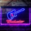 Budweiser Electric Guitar LED Neon Sign