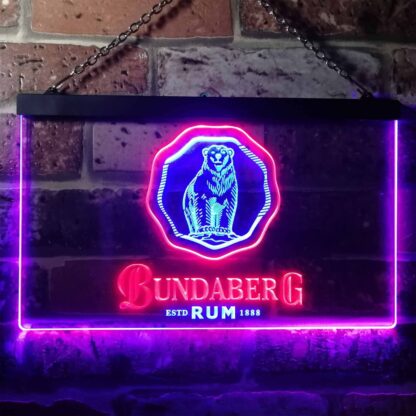 Bundaberg Bear Logo LED Neon Sign neon sign LED