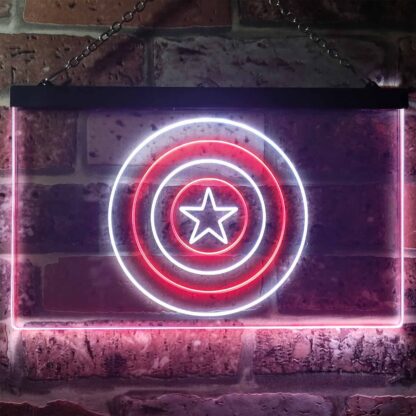 Captain America Shield LED Neon Sign neon sign LED