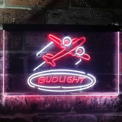 Bud Light Plane LED Neon Sign neon sign LED