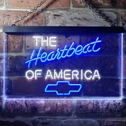 Chevrolet Heartbeat of America LED Neon Sign neon sign LED