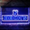 Beck's Key Logo LED Neon Sign