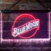 Blue Moon Beer - Logo 2 LED Neon Sign