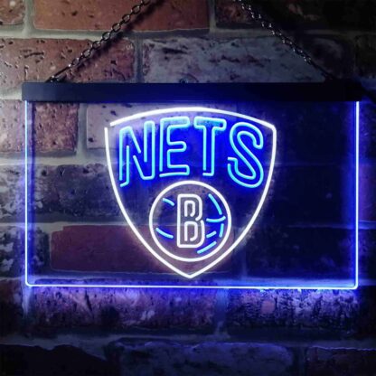 Brooklyn Nets Logo LED Neon Sign neon sign LED