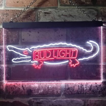 Bud Light Crocodile LED Neon Sign neon sign LED