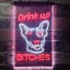 Bud Light Drink Up Dog LED Neon Sign