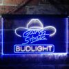 Bud Light George Strait Hat LED Neon Sign
