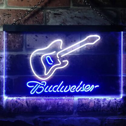 Budweiser Electric Guitar LED Neon Sign neon sign LED