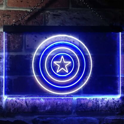 Captain America Shield LED Neon Sign neon sign LED