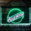 Blue Moon Beer - Logo 2 LED Neon Sign
