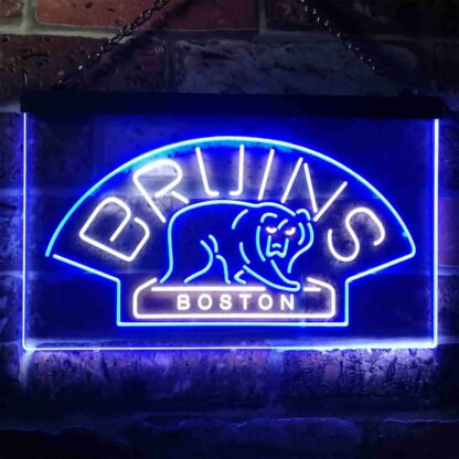 Boston Bruins Logo 1 LED Neon Sign - Legacy Edition neon sign LED