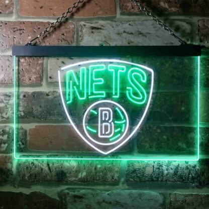 Brooklyn Nets Logo LED Neon Sign neon sign LED