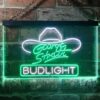 Bud Light George Strait Hat LED Neon Sign