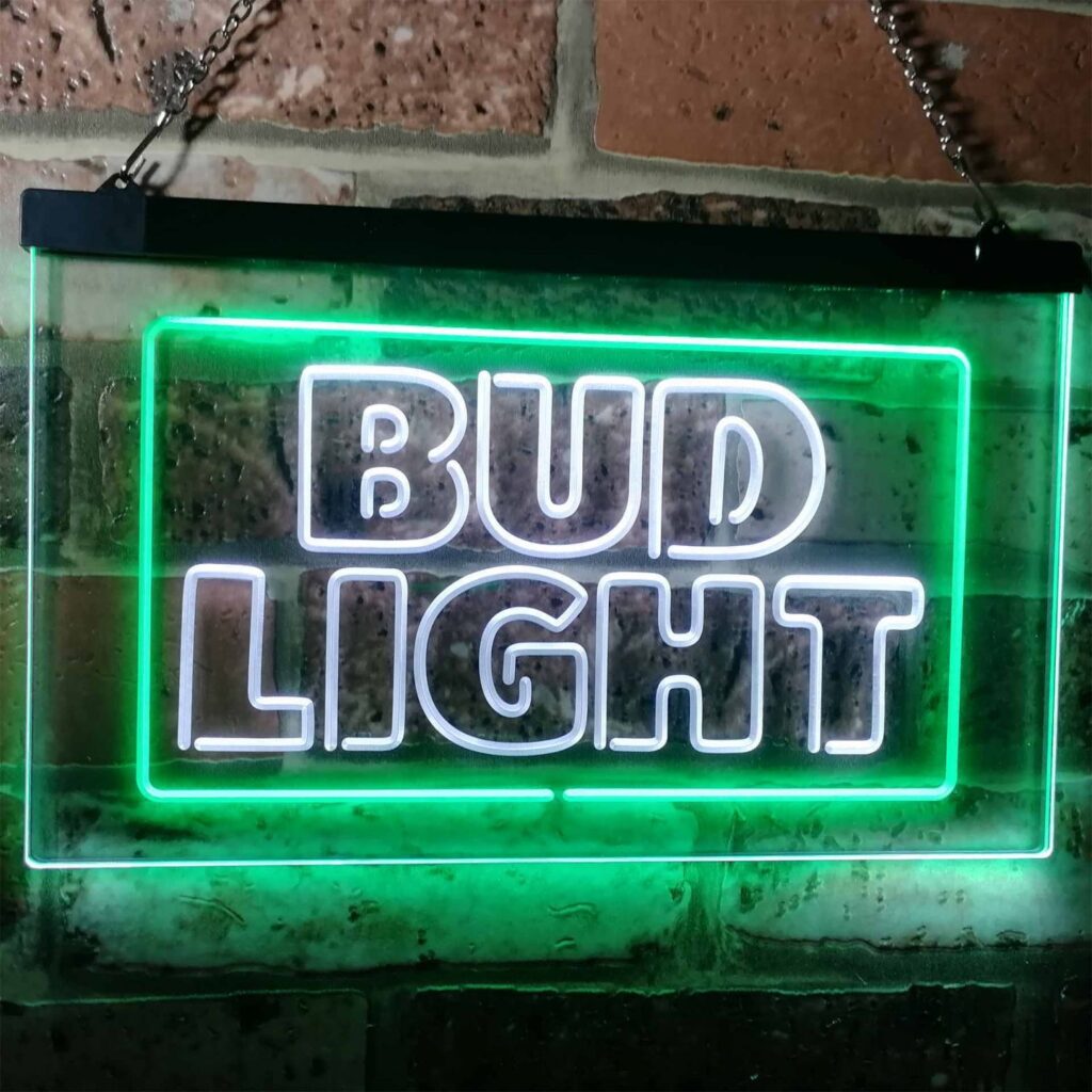 Bud Light Logo 2 LED Neon Sign - neon sign - LED sign - shop - What's ...