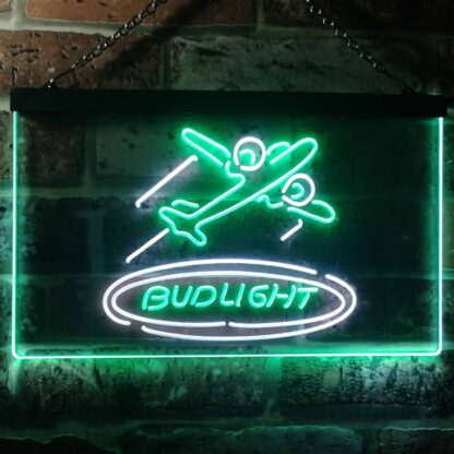 Bud Light Plane LED Neon Sign neon sign LED