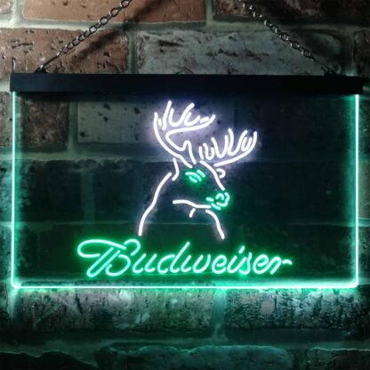 Budweiser Deer 2 LED Neon Sign neon sign LED