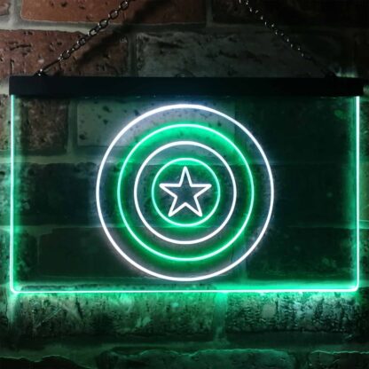 Captain America Shield LED Neon Sign neon sign LED