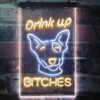 Bud Light Drink Up Dog LED Neon Sign