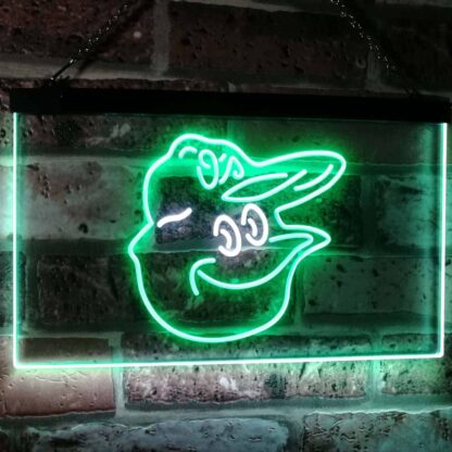 Baltimore Orioles Mascot LED Neon Sign neon sign LED