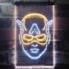 Captain America Face LED Neon Sign