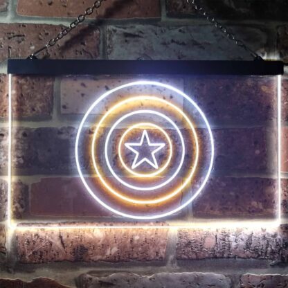 Captain America Shield LED Neon Sign neon sign LED