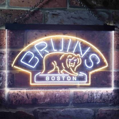 Boston Bruins Logo 1 LED Neon Sign - Legacy Edition neon sign LED