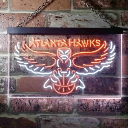 Atlanta Hawks Logo LED Neon Sign - Legacy Edition neon sign LED