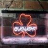 Bud Light Shamrock LED Neon Sign