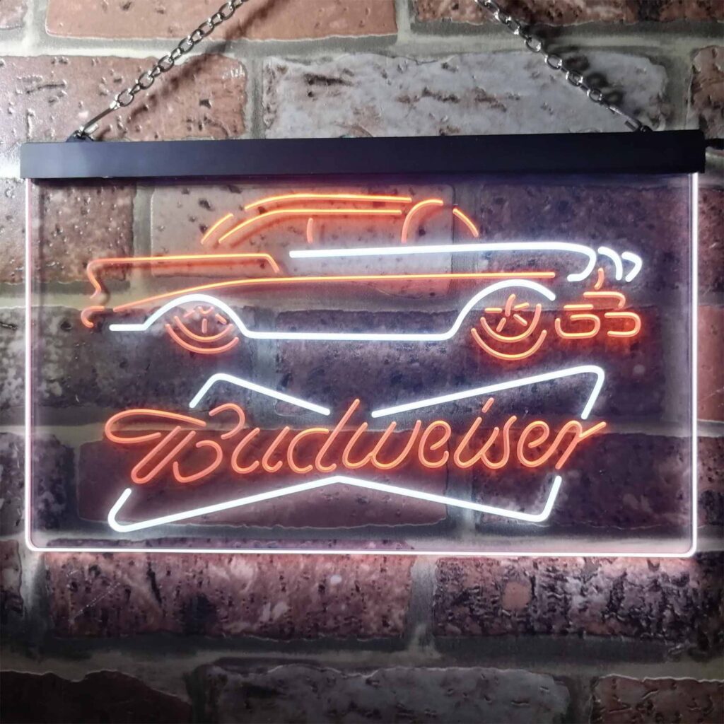 Budweiser Car LED Neon Sign - neon sign - LED sign - shop - What's your ...