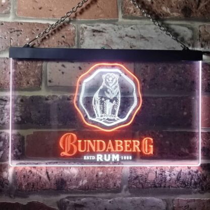 Bundaberg Bear Logo LED Neon Sign neon sign LED