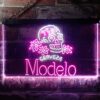 Cerveza Modelo Skull LED Neon Sign