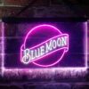 Blue Moon Beer - Logo 2 LED Neon Sign