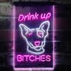Bud Light Drink Up Dog LED Neon Sign