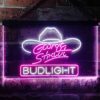 Bud Light George Strait Hat LED Neon Sign