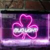 Bud Light Shamrock LED Neon Sign