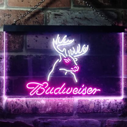 Budweiser Deer 2 LED Neon Sign neon sign LED