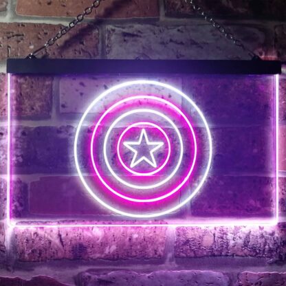 Captain America Shield LED Neon Sign neon sign LED