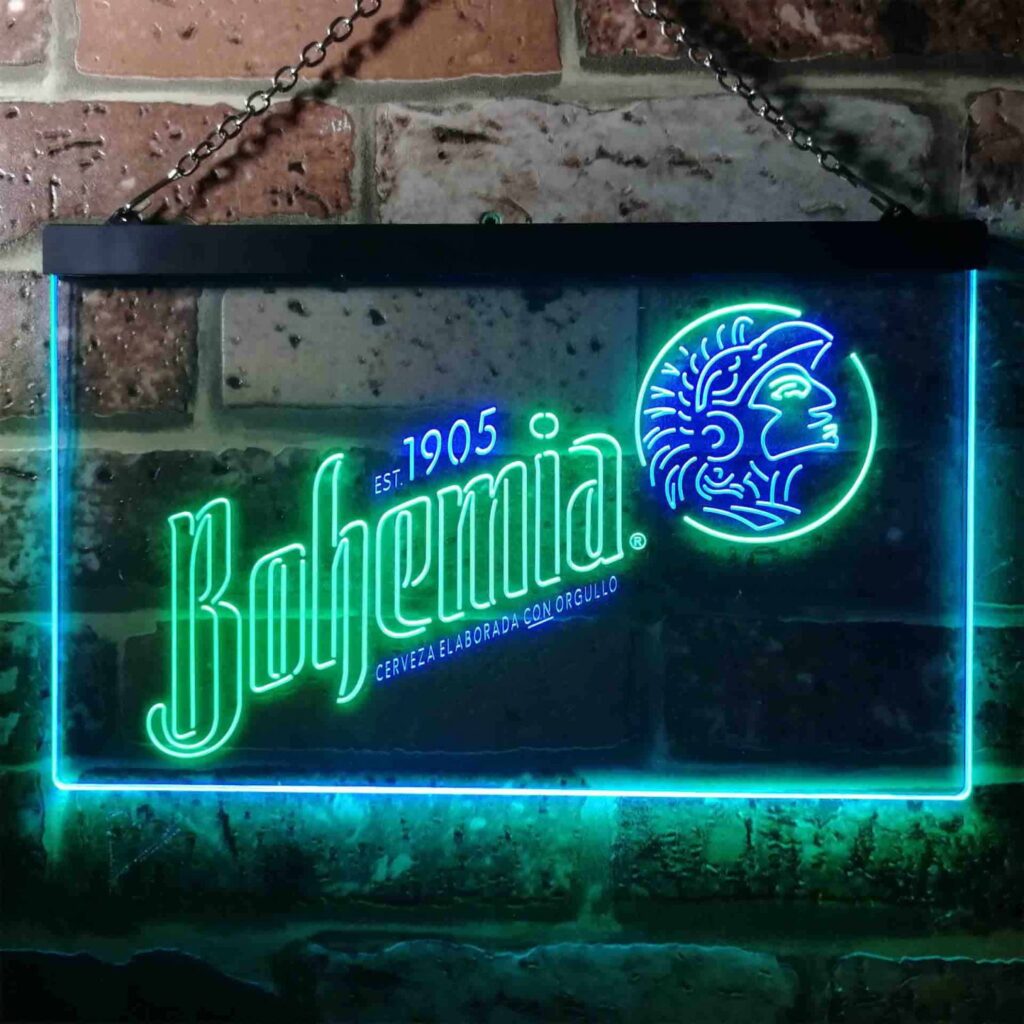 Bohemia Beer Logo 1 LED Neon Sign - neon sign - LED sign - shop - What ...