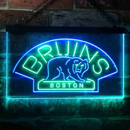 Boston Bruins Logo 1 LED Neon Sign - Legacy Edition neon sign LED