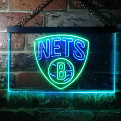 Brooklyn Nets Logo LED Neon Sign neon sign LED