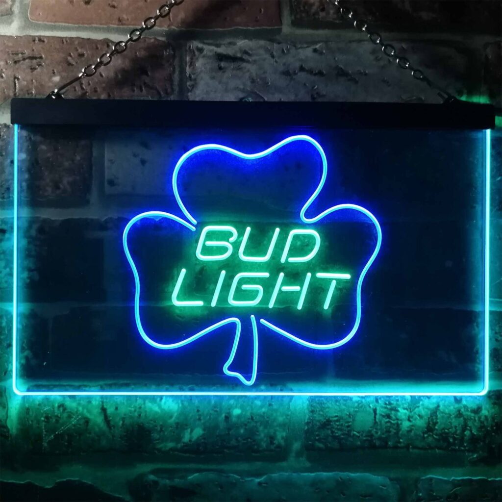 Bud Light Leaf 1 LED Neon Sign - neon sign - LED sign - shop - What's