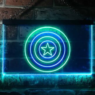 Captain America Shield LED Neon Sign neon sign LED