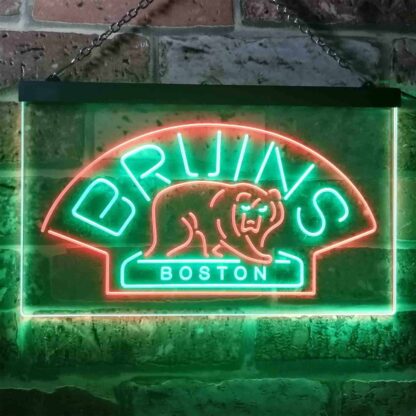 Boston Bruins Logo 1 LED Neon Sign - Legacy Edition neon sign LED