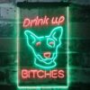 Bud Light Drink Up Dog LED Neon Sign