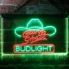 Bud Light George Strait Hat LED Neon Sign