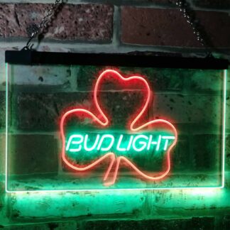 Bud Light Shamrock LED Neon Sign neon sign LED