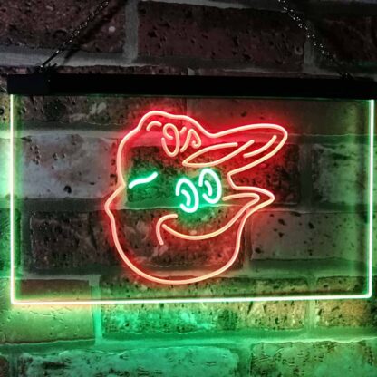 Baltimore Orioles Mascot LED Neon Sign neon sign LED