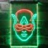 Captain America Face LED Neon Sign