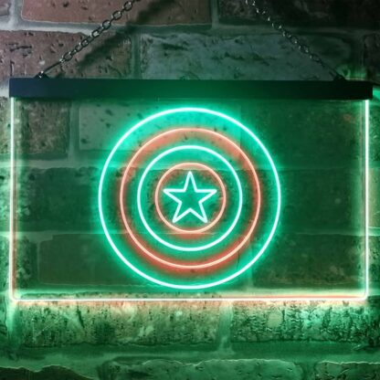 Captain America Shield LED Neon Sign neon sign LED