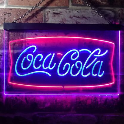 Coca-Cola Banner 2 LED Neon Sign neon sign LED